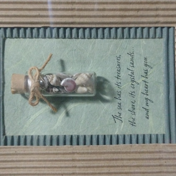 Hallmark HBD Cards Potter & Smith Beach Theme Photo Frame Home Decor Bundle New - Picture 3 of 7